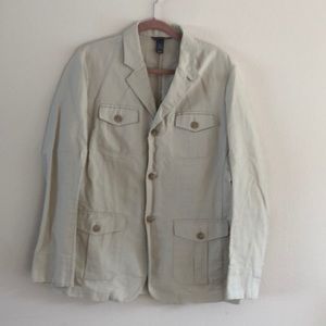 Men’s H£M Beige Linen Jacket